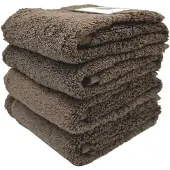 Himla Max gastendoekje walnut 30x50 cm -set van 4