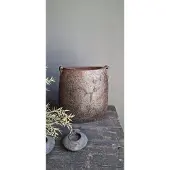 Tom aardewerk vensterbank pot roestkleur