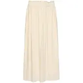 Smashed Lemon Dames rok met elastische taille en midi lengte |
