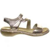 Rieker Metallic Goud Damessandalen maat 40