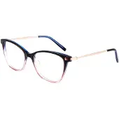 DKNY DK7010 N Crystal navy/peach gradient 53/17/135 WOMAN Brilmonturen