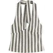 Next Top ecru / zwart