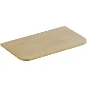 Comad Ovalia Cremona toppaneel 80x47.5cm eiken