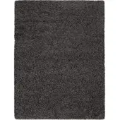 Tapis.fr Shaggy tapijt Skyline antraciet 70x140 cm