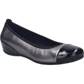 Josef seibel Dames Ballerina Florina 01 in zwart