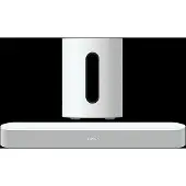 Sonos Sub Mini Subwoofer + Beam Gen2 Wit Tv Bundle