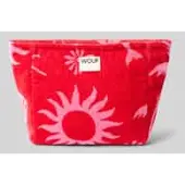 Wouf Make-uptasje met labelpatch model 'Tulum'