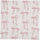Clayre & Eef Servetten Papier Set van 20 33x33 cm Wit Papier