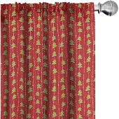 Abakuhaus – 2x Gordijnpanelen – Halfschaduw – Mikrofaser 150x245 cm