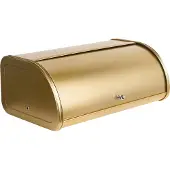Beliani DELECTATION - Broodtrommel - Goud - Roestvrijstaal