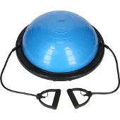 HMS Balansbal met Fitness Elastieken - Blauw