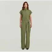 G-Star Summer Jumpsuit - Groen - Dames - M