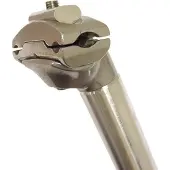 Kalloy Humpert Zadelpen Vast 25,4 x 350 mm Aluminium Zilver