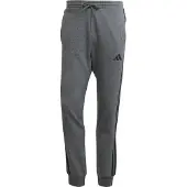 Adidas joggingbroek voor heren, met het iconische 3-strepen design, maat: XXL, kleur: grijs
