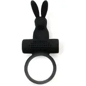Rimba - Vienna - Vibrerende Cockring Met Clitoris Stimulatie - Zwart