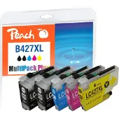 Peach Inkt, Brother cartridge LC-427XL MultiPack Plus compatibel (M, Y, C, BK)