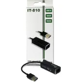 Inter-Tech Inter Tech 88885437 LAN-Adapter Argus IT-810 USB-A Gigabit Ethernet