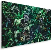 Karo-art Schilderij - Tuin vol prachtige bladeren, Premium Print