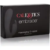 California exotic novelties Embrace Massaging Rabbit Vibrator - Paars - Clitoris stimulator, toy, speeltje