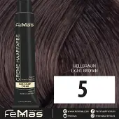 Femmas (5) - Haarverf - Lichtbruin 100ml