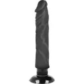 BaseCock | Realistic Vibrator 2-1 Black 20cm