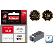 ActiveJet Tusz Activejet ACC-36N (zamiennik Canon CLI-36 Su - Inktpatroon Kleurstof (cyaan, magenta, geel, zwart)