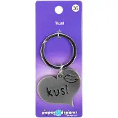Paper Dreams Hart sleutelhanger - Kus
