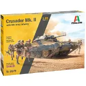 Italeri 1/35 Crusader Mk.II with 8th Army Infantry