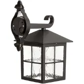 Elstead Lighting LED Wand Buitenlamp Winchester | 1X E27 Max 60W | Dimbaar | Black