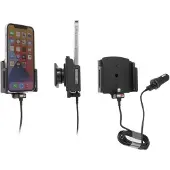 Brodit Actieve houder Apple iPhone 12/12 Pro met USB-kabel, Smartphonehouder, Zwart