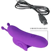 Pretty Love - Snail - Krachtige Vinger Vibrator - Paars