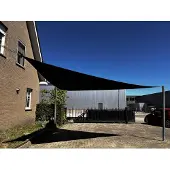 CamoBob Schaduwnet Driehoek Grijs 420 x 420 x 420 cm