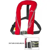 PLASTIMO Pilot 165n Kids Automatic Life Jacket Rood