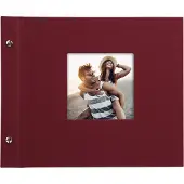 Goldbuch GOL-26892 schroefalbum BELLA VISTA losbladig album 30x25 bordeaux, witte bladen