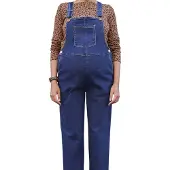 Envie de Fraise Wijde denim zwangerschapstuinbroek