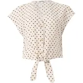 ONLY Blouse 'ONLEmmia' ecru / zwart