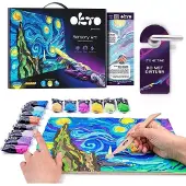Okto Okro - 3D kunstwerk - Sensory Art - Vincent Van Gogh - The Starry Night - klei artist