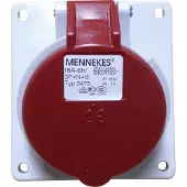 MENNEKES 16A 5P 6H 400V inbouwdoos 3473 TwinCONTACT IP44, 20 graden helling
