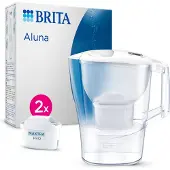 Brita Waterfilterkan Aluna Cool White + 2 Maxtra Filterpatroon