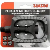 Simson Luxe fietspedalen - duurzaam - antislip - reflectoren - geschikt voor stads- en E-bikes