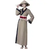 Atosa China Kimono Costume Beige XS-S Kinderen