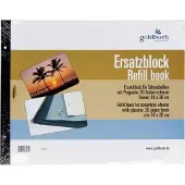 Goldbuch Vervangingsblok 38x30 30 pagina's zwart + schroeven (380 x 300 mm)