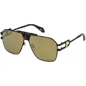 Just cavalli SJC094 Nero lucido 61/12/140 UNISEX Zonnebrillen