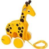 BRIO Speelgoed | Wooden Toys - Pull-Along Giraffe