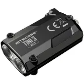 Nitecore TINI3 Sleutelhangerlamp Oplaadbaar Zwart