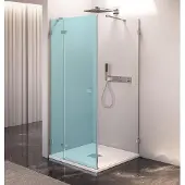 Polysan Fortis Edge Zijpaneel 100cm, helder glas