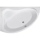 Aqualine Orava Bad 150x90x38cm, links/wit