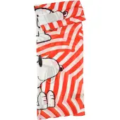 Codello Sjaal rood / zwart / wit
