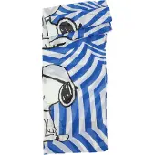 Codello Sjaal 'Snoopy' blauw / zwart / wit