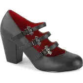 DemoniaCult - VIVIKA38 Hoge hakken - Vleermuis - 38 Shoes - Zwart